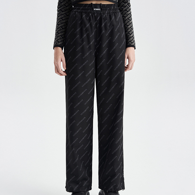 23SS Full Print Logo Classic Vintage Pants